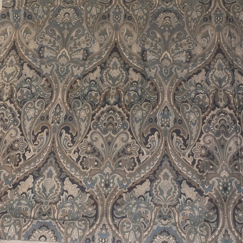 Pottery Barn Mackenna Paisley Percale Sham standard pillow  cover